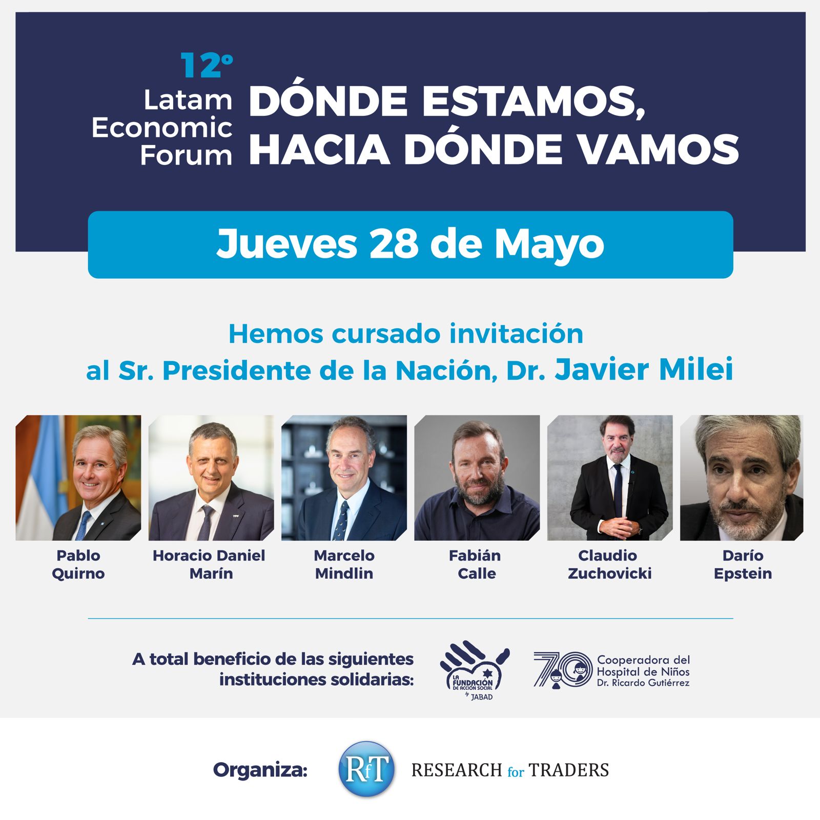 12° Latam Economic Forum - Jueves 28 de Mayo - Dónde estamos, hacia dónde vamos