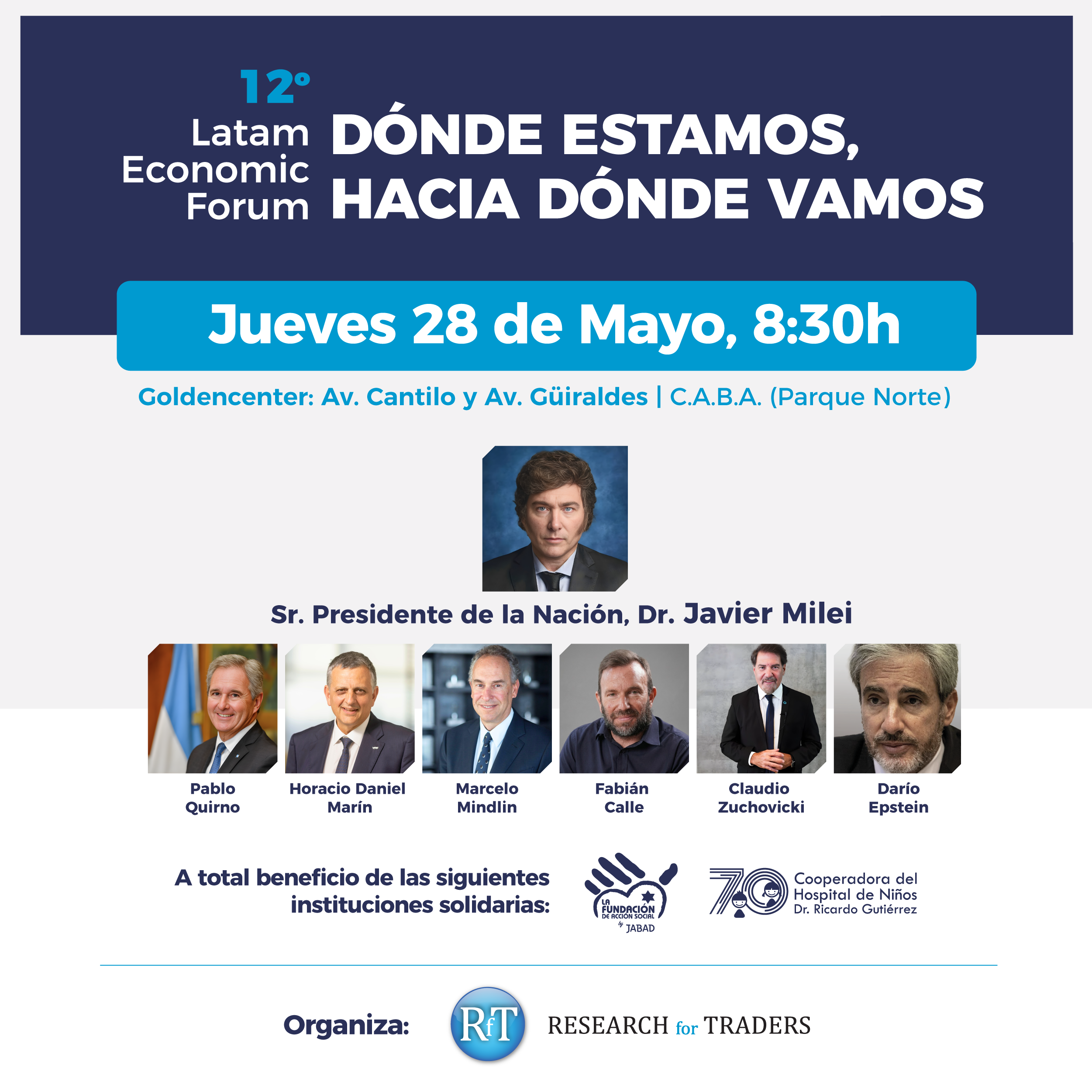 12° Latam Economic Forum - Jueves 28 de Mayo - Dónde estamos, hacia dónde vamos
